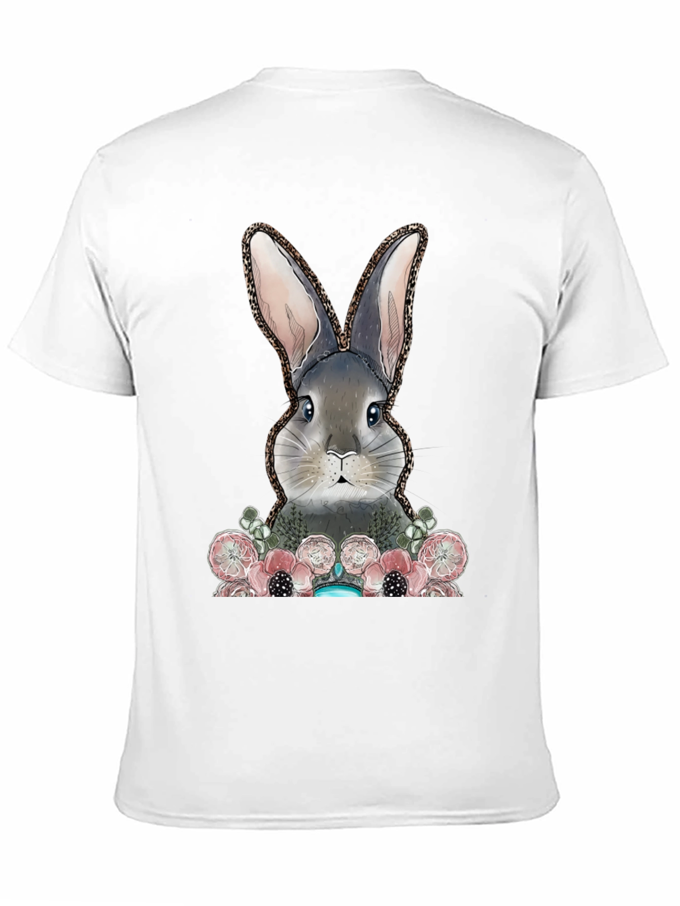 Bunny & Floral Graphic Tee