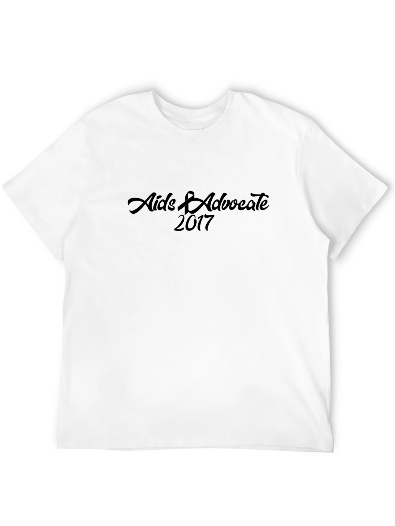 AIDS Advocate 2017 Black T-Shirt