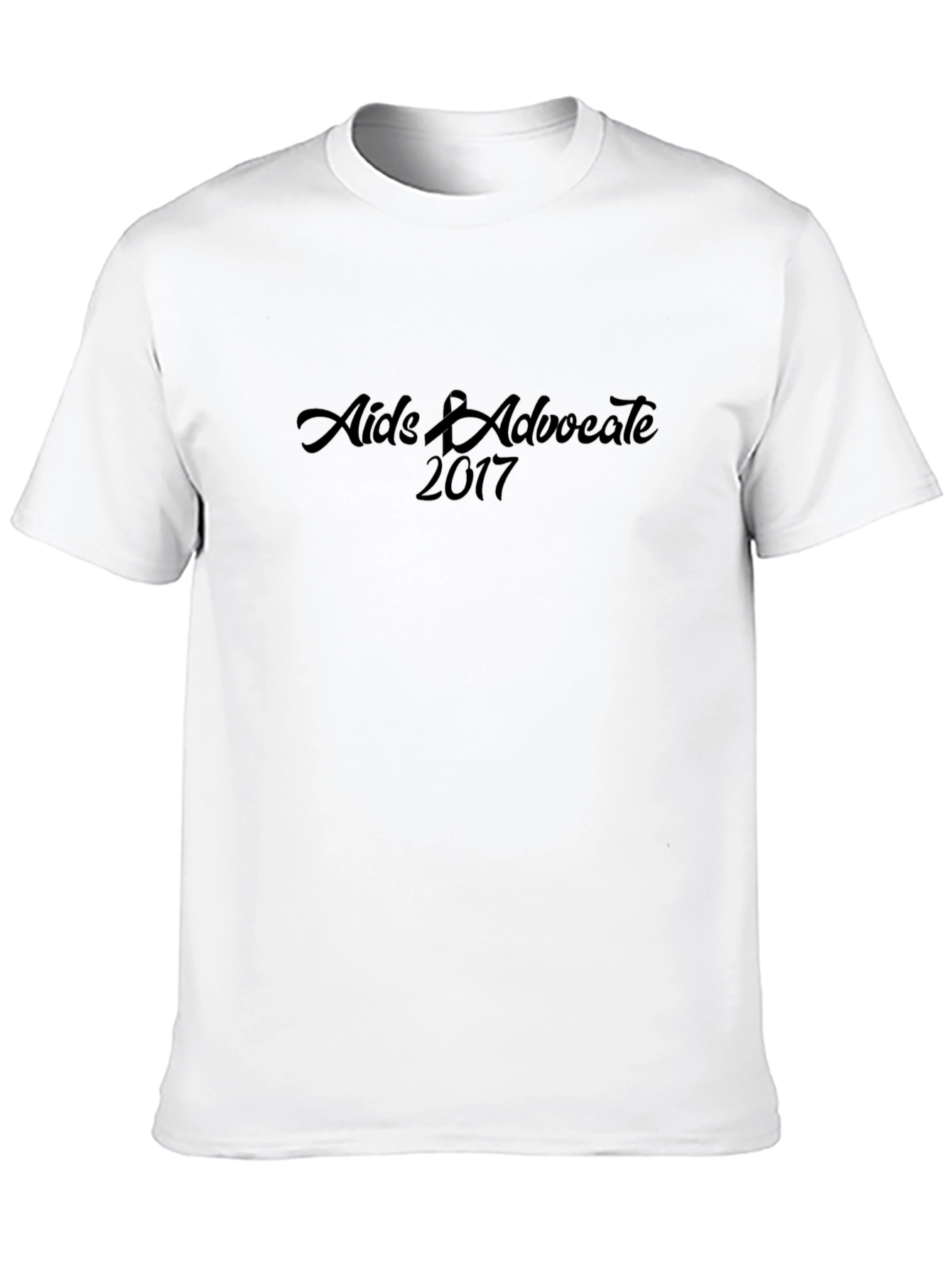 AIDS Advocate 2017 Black T-Shirt