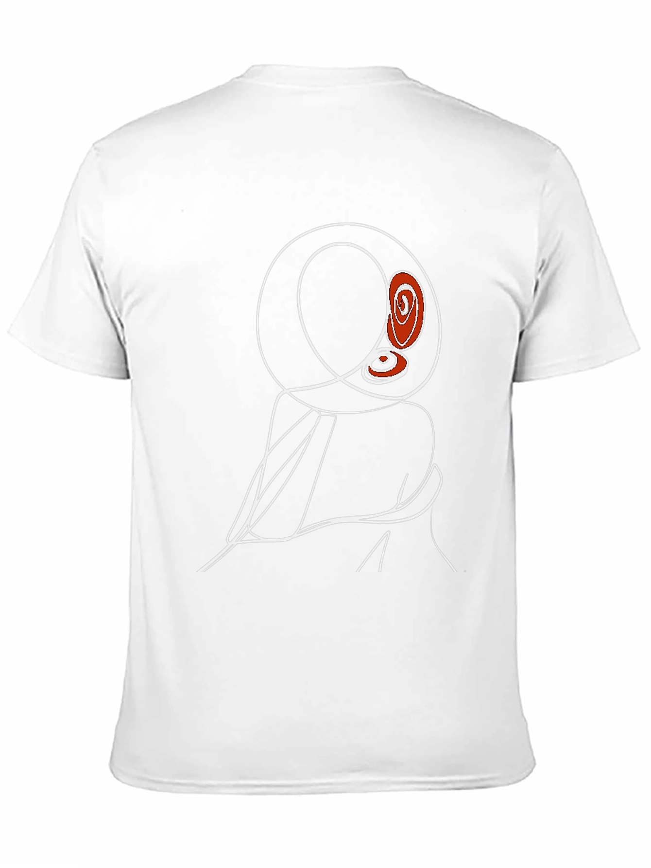 Abstract Line Art T-Shirt - Modern Graphic Tee