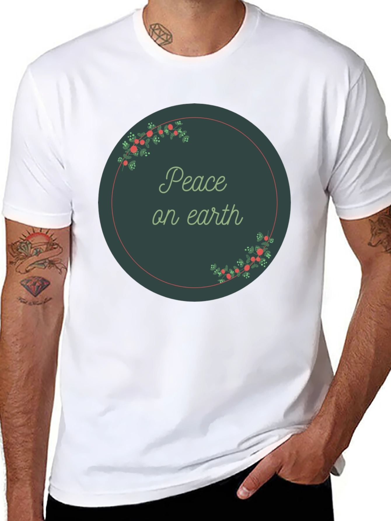 Peace on Earth Holiday T-Shirt