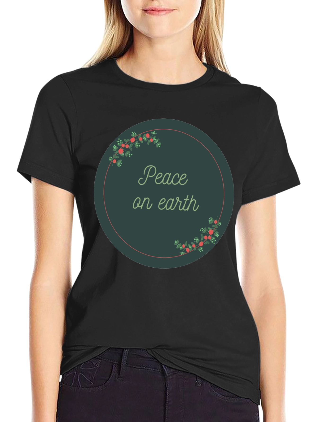 Peace on Earth Holiday T-Shirt