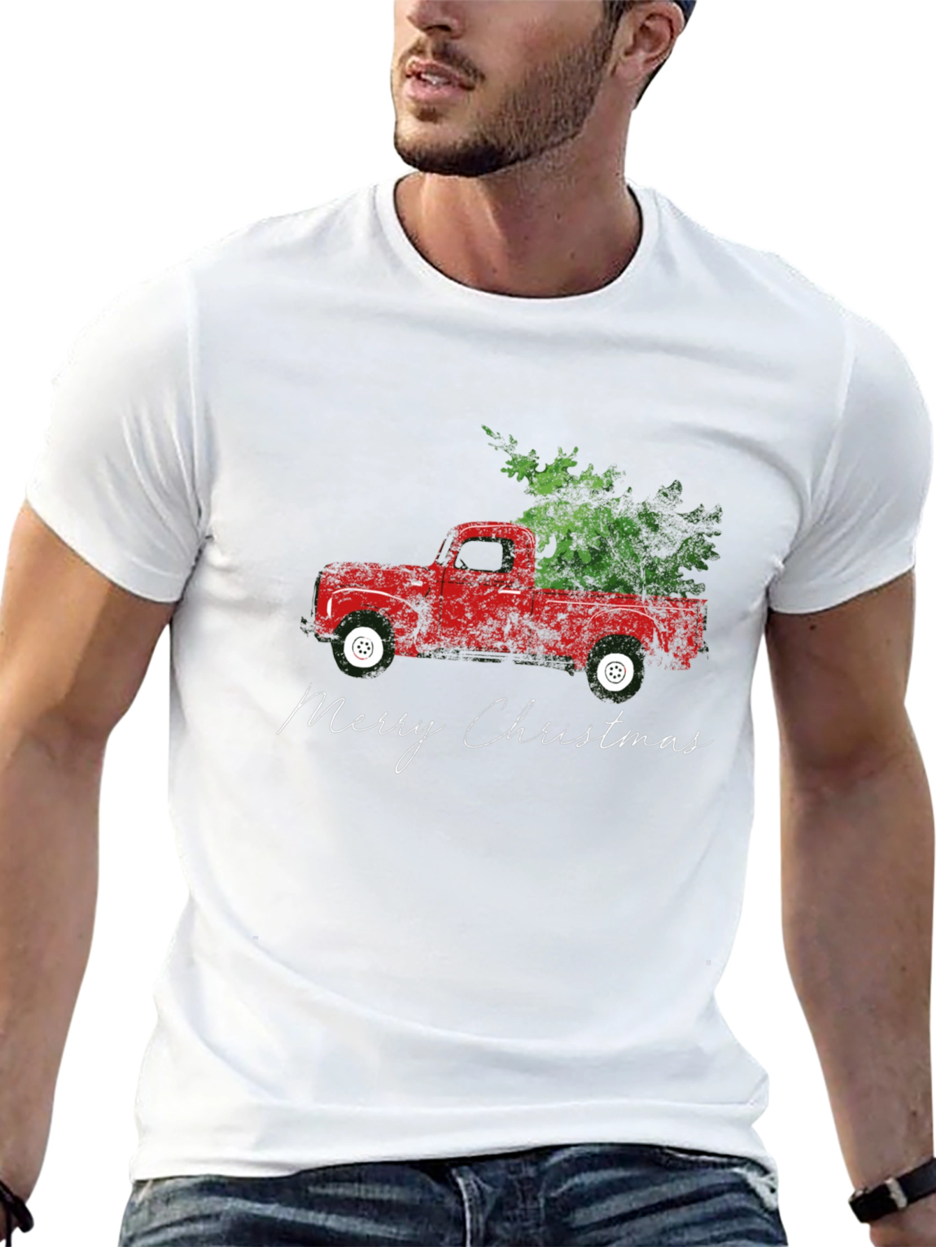 Merry Christmas Truck T-Shirt