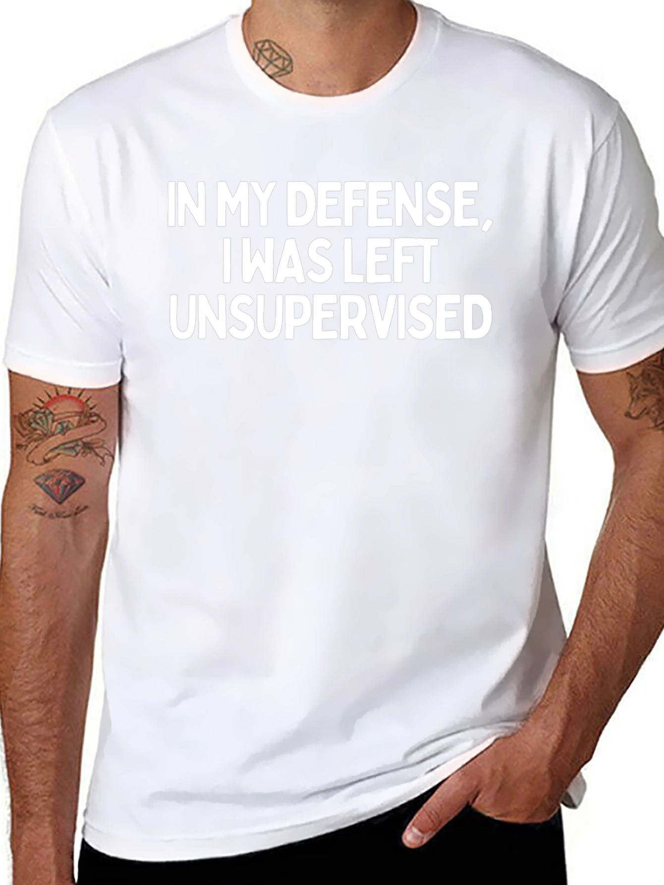 Unsupervised Defense T-Shirt - Funny Graphic Tee
