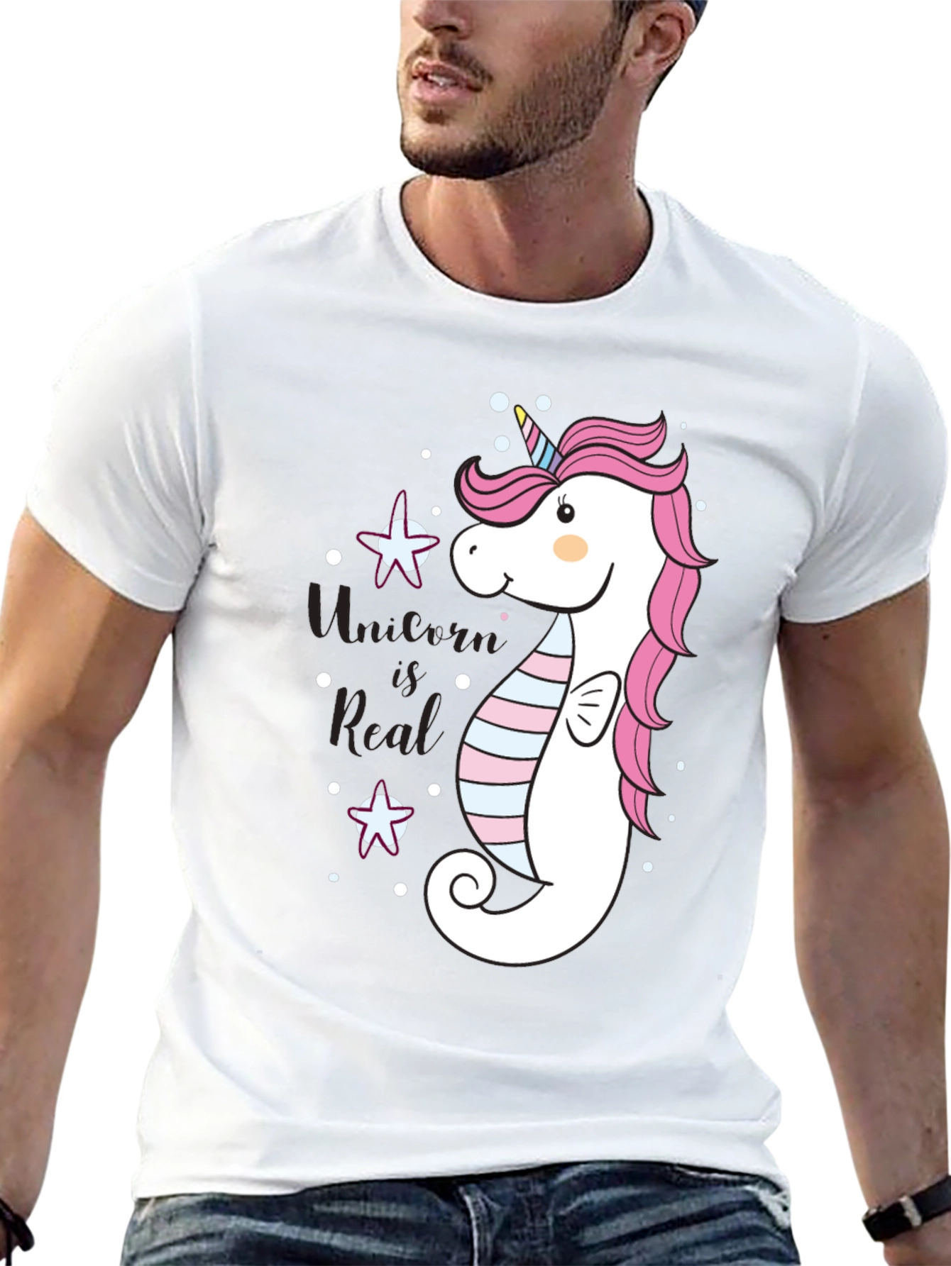 Unicorn Sea Horse T-Shirt