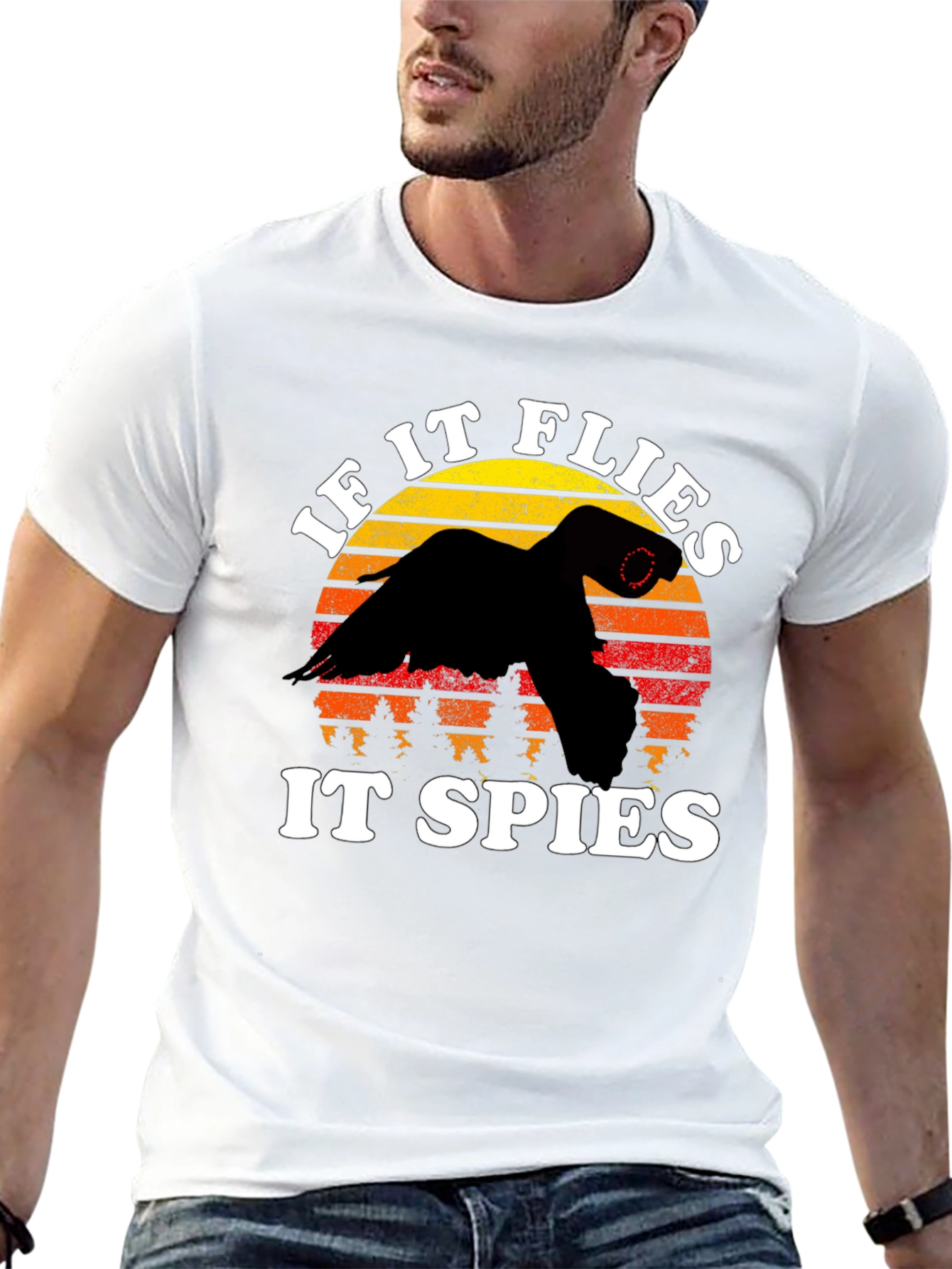 If It Flies It Spies Funny T-Shirt