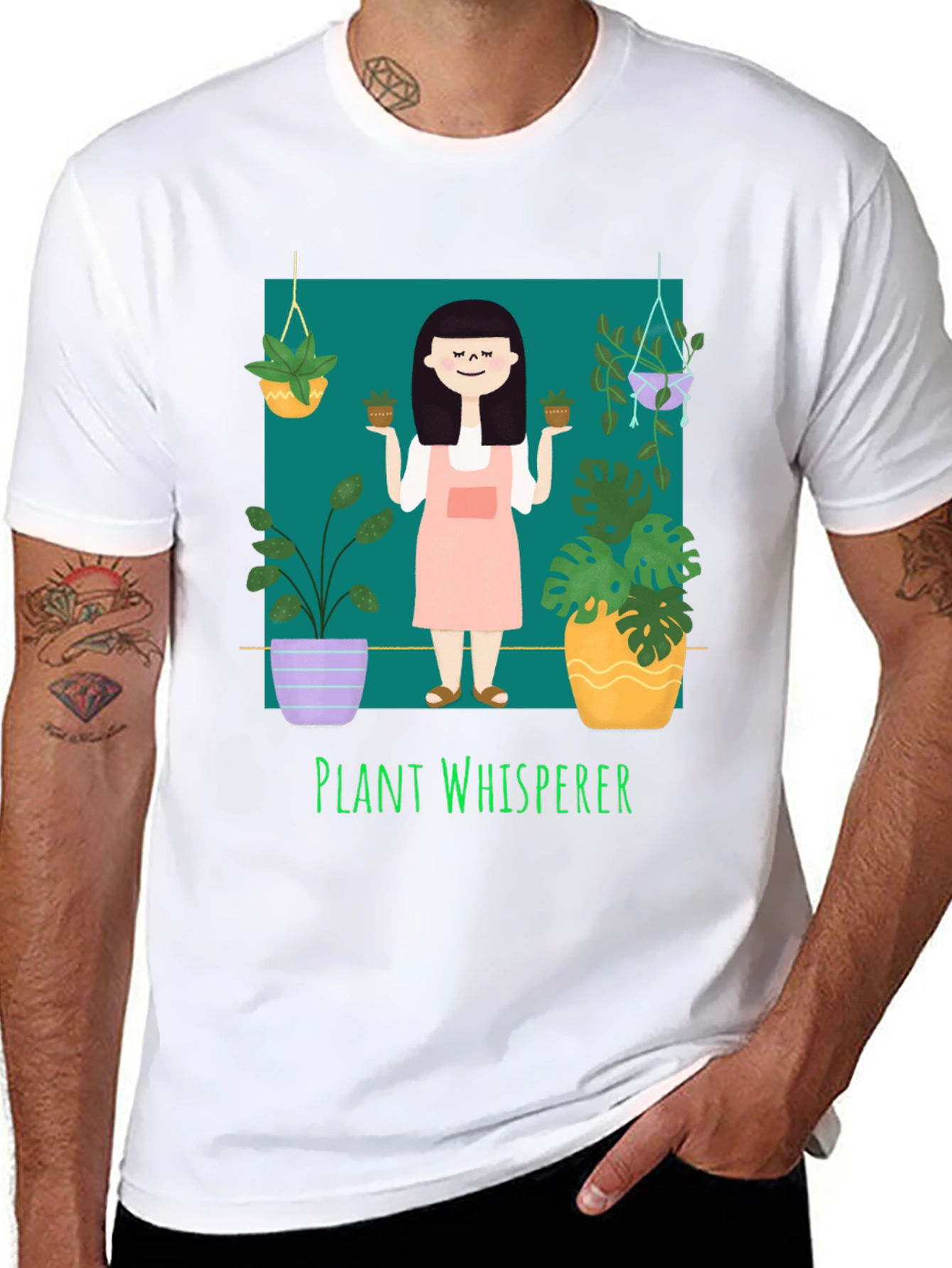 Plant Whisperer T-Shirt - Cute Gardening Tee
