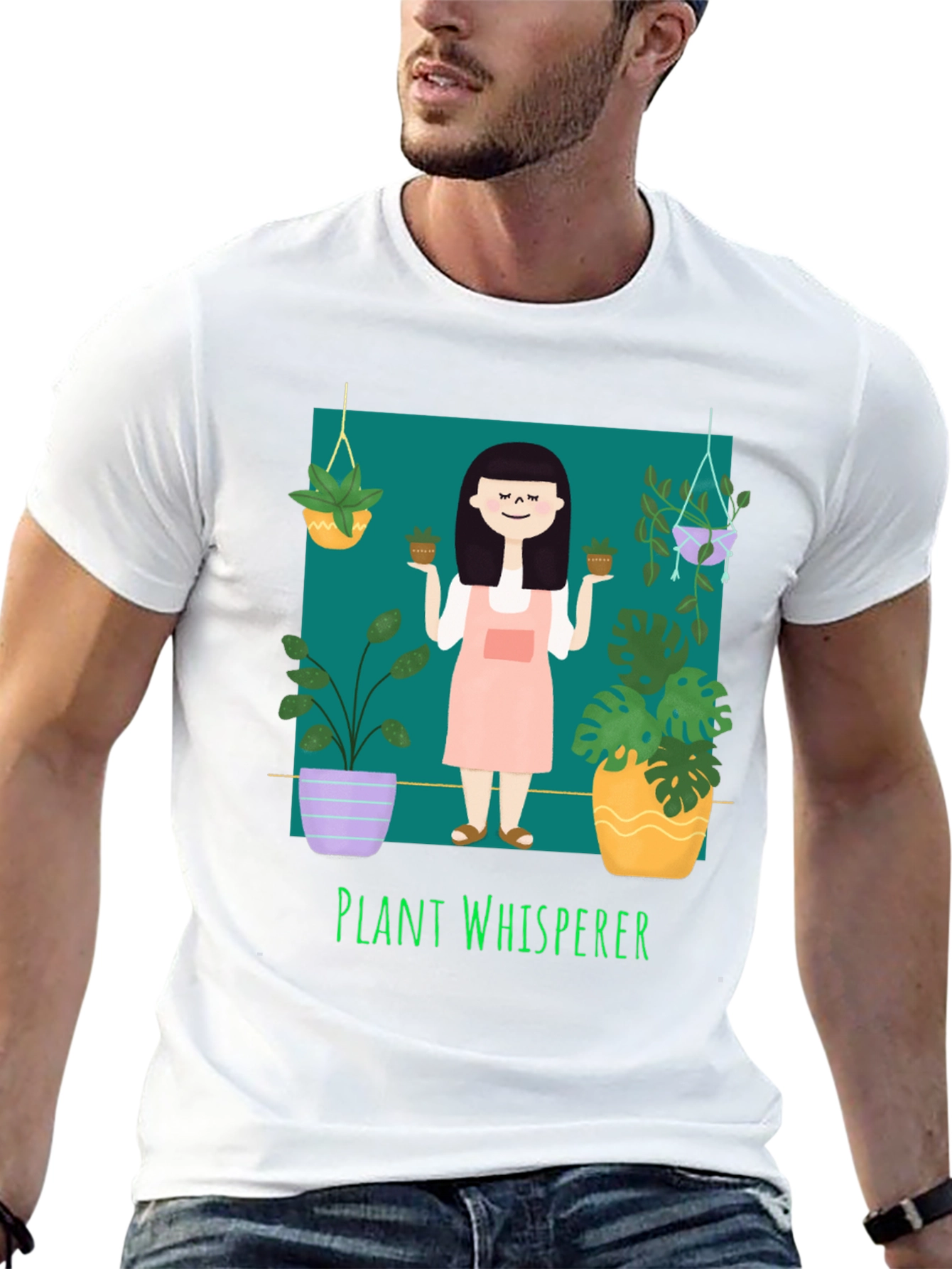 Plant Whisperer T-Shirt - Cute Gardening Tee