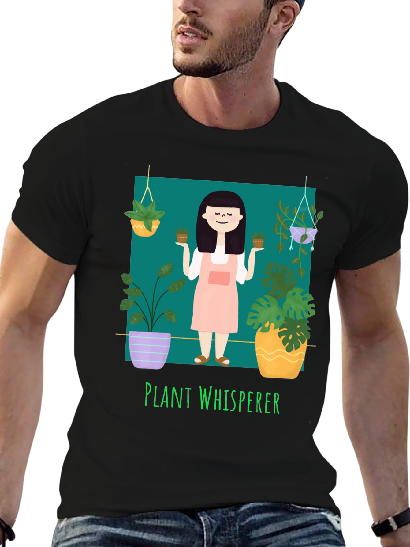 Plant Whisperer T-Shirt - Cute Gardening Tee