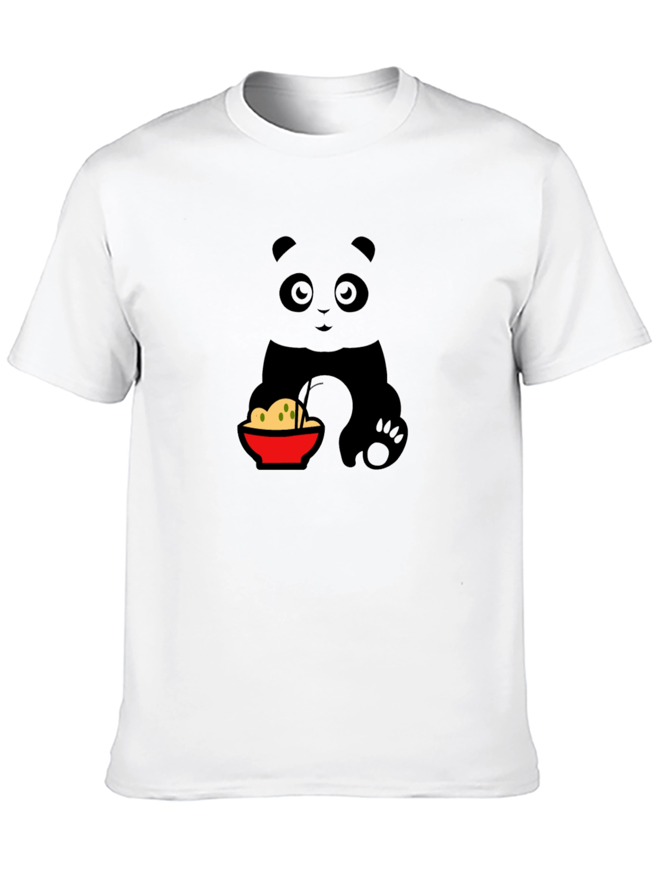 Panda Ramen T-Shirt - Cute Kawaii Design