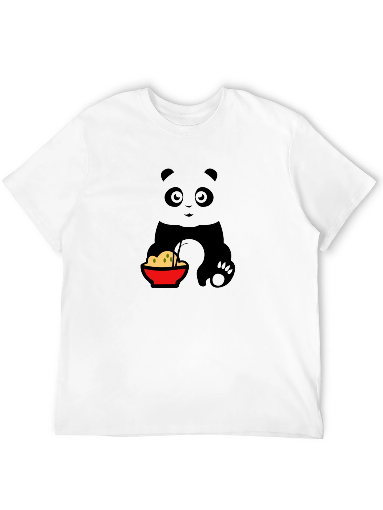 Panda Ramen T-Shirt - Cute Kawaii Design