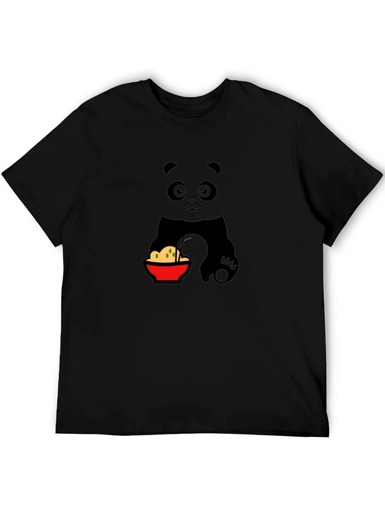 Panda Ramen T-Shirt - Cute Kawaii Design