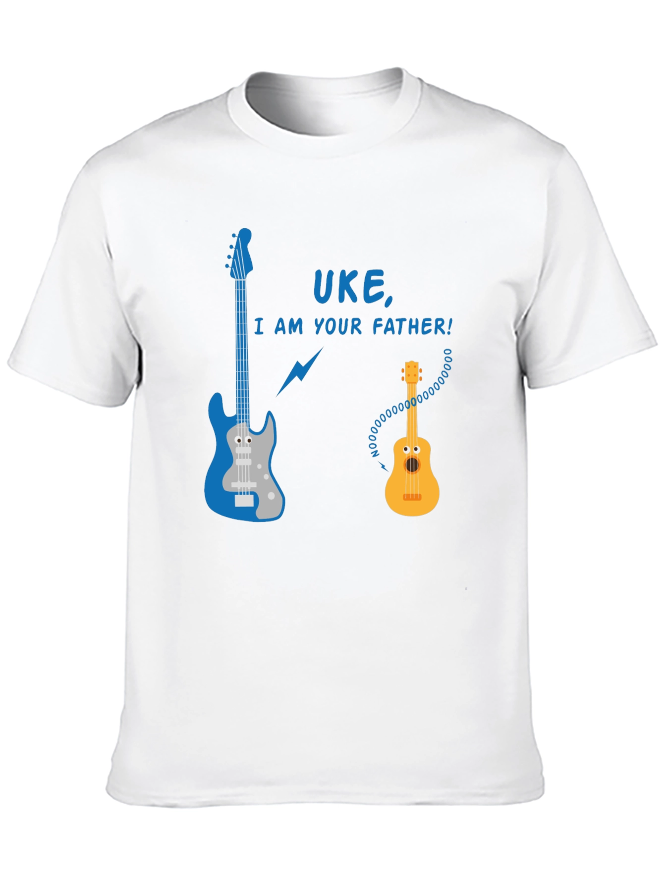 Uke I Am Your Father Guitar Graphic T-Shirt