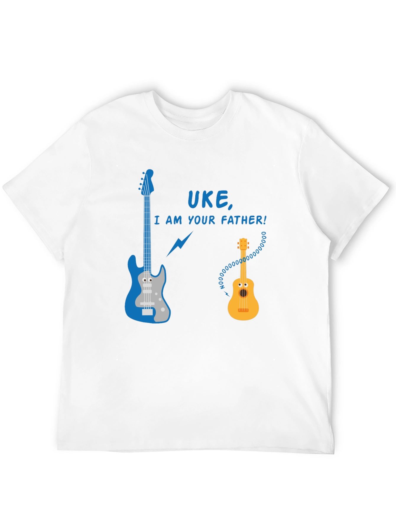 Uke I Am Your Father Guitar Graphic T-Shirt