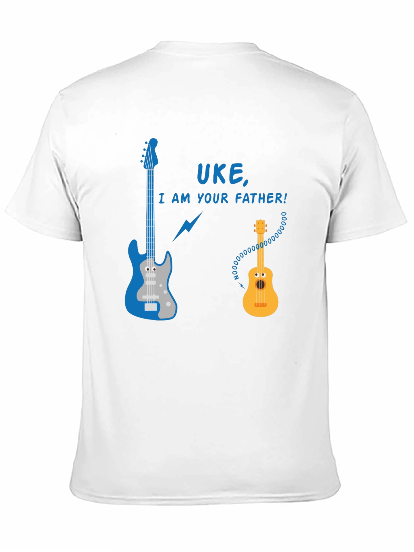 Uke I Am Your Father Guitar Graphic T-Shirt