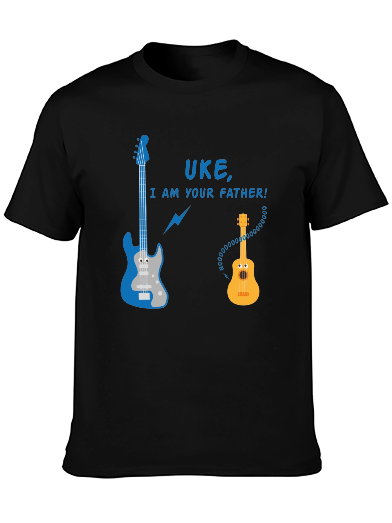 Uke I Am Your Father Guitar Graphic T-Shirt