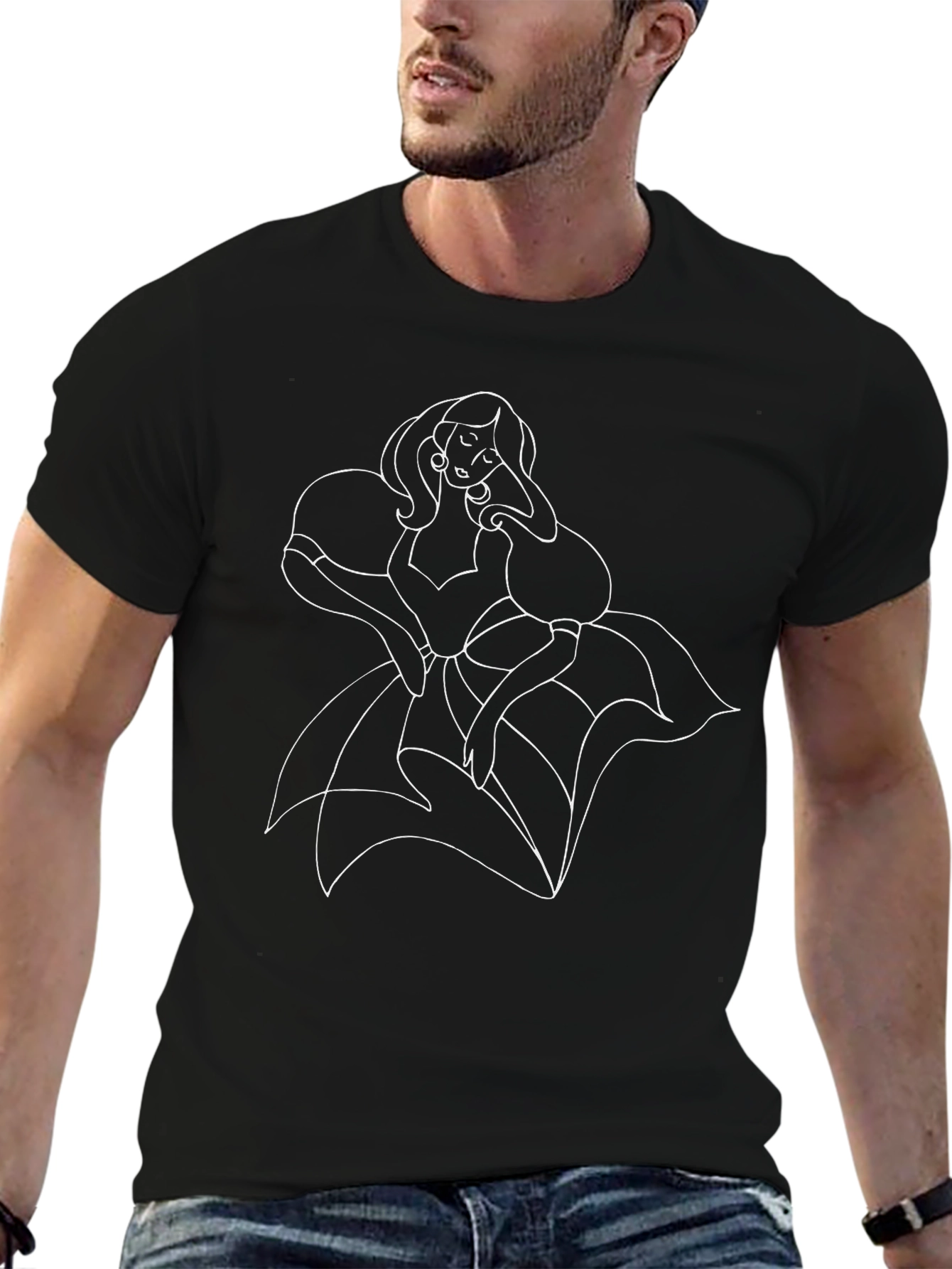 Elegant Princess Graphic T-Shirt