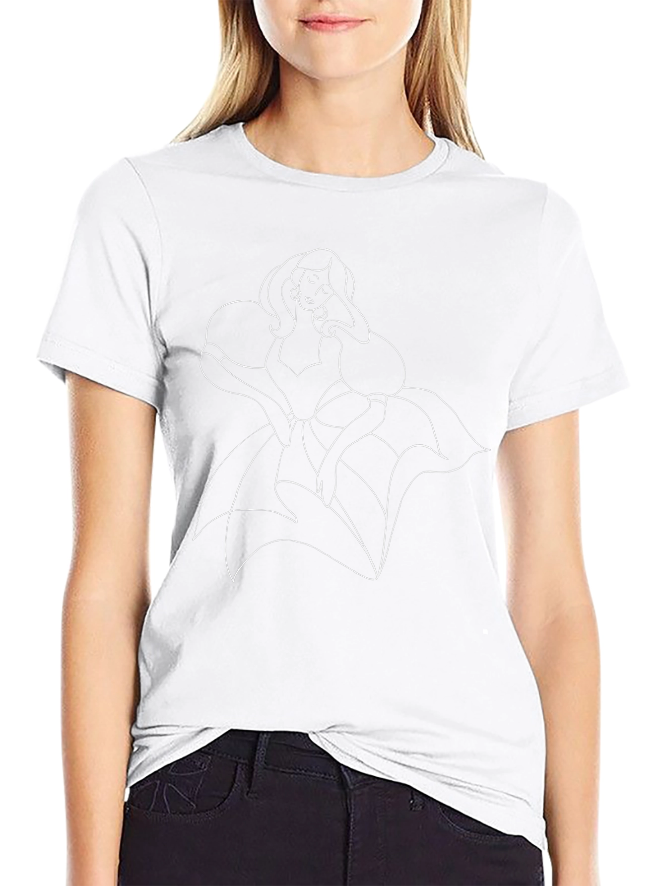 Elegant Princess Graphic T-Shirt