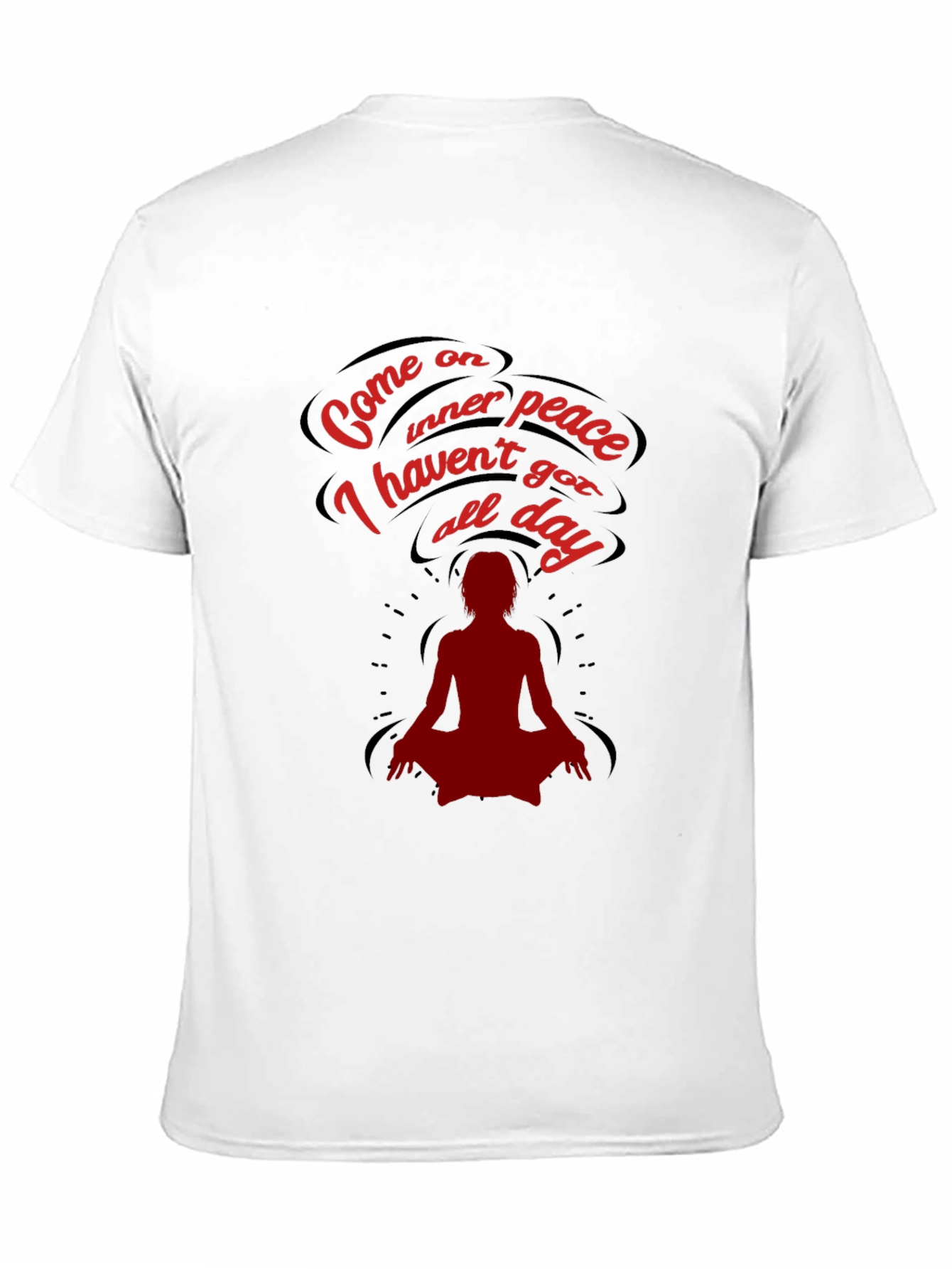 Come On Inner Peace T-Shirt - Funny Meditation Tee