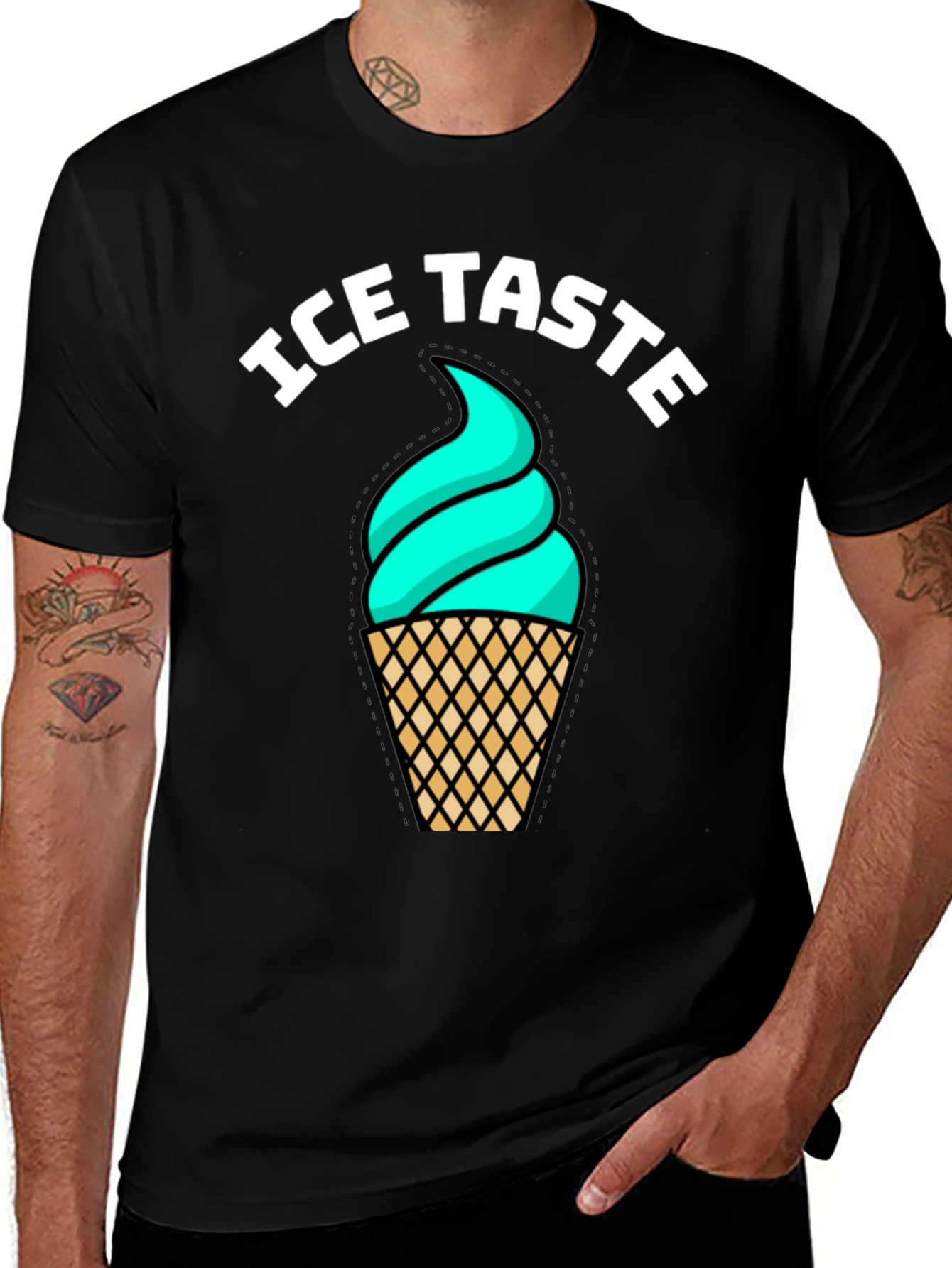 Ice Taste Tee - Fun Graphic T-Shirt