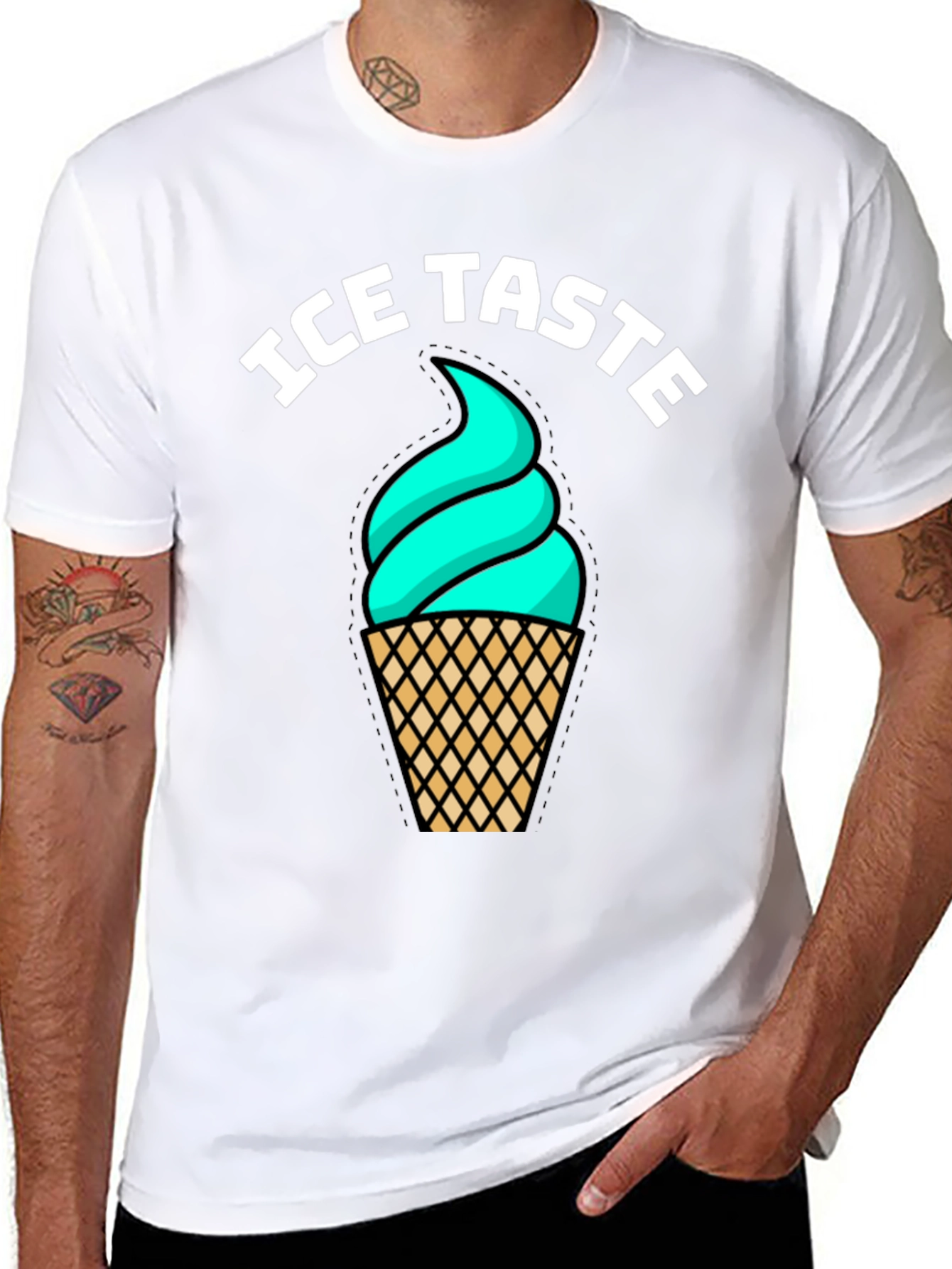 Ice Taste Tee - Fun Graphic T-Shirt