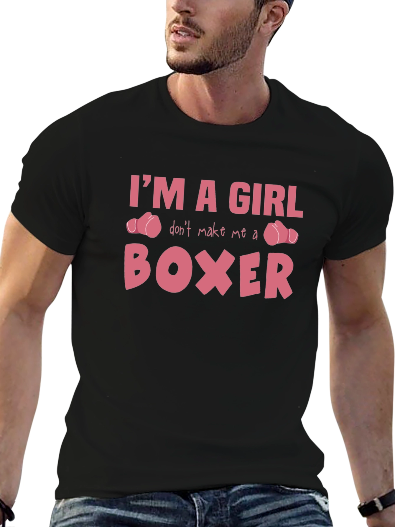 Im A Girl Boxer T-Shirt