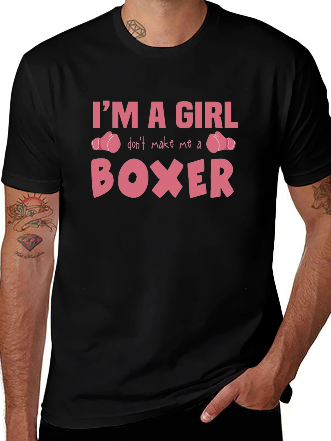 Im A Girl Boxer T-Shirt