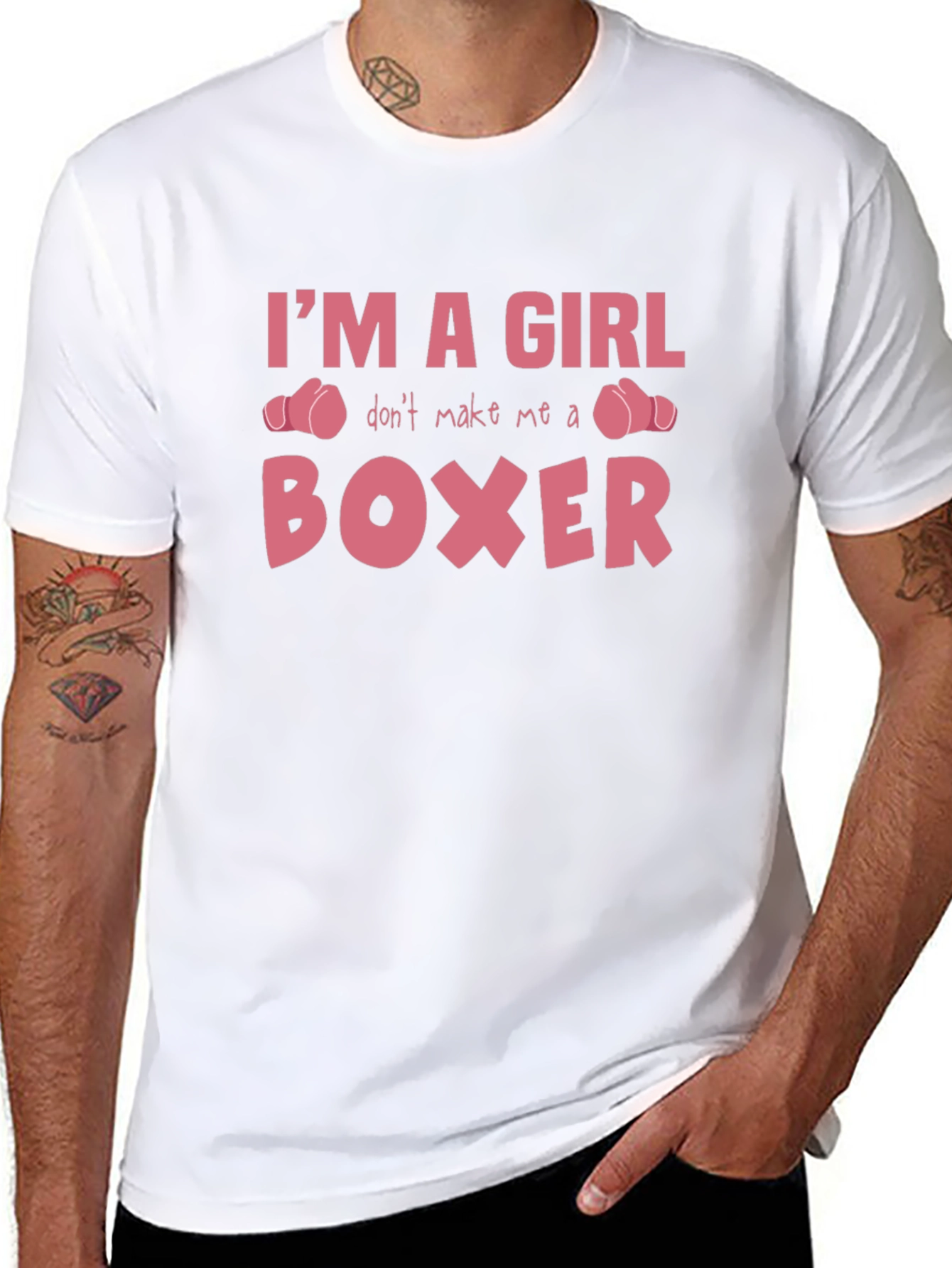 Im A Girl Boxer T-Shirt