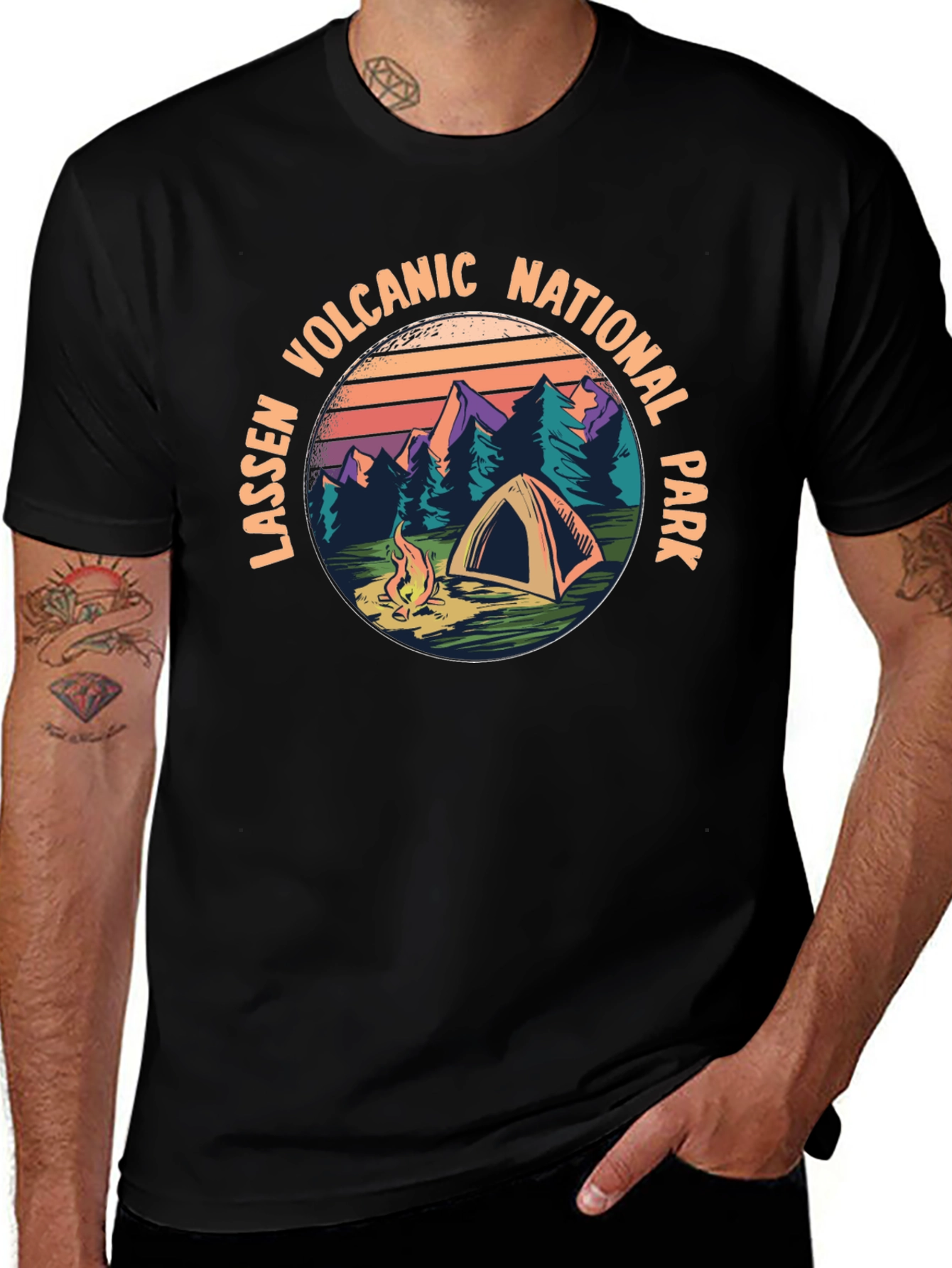 Lassen Volcanic National Park Graphic Tee