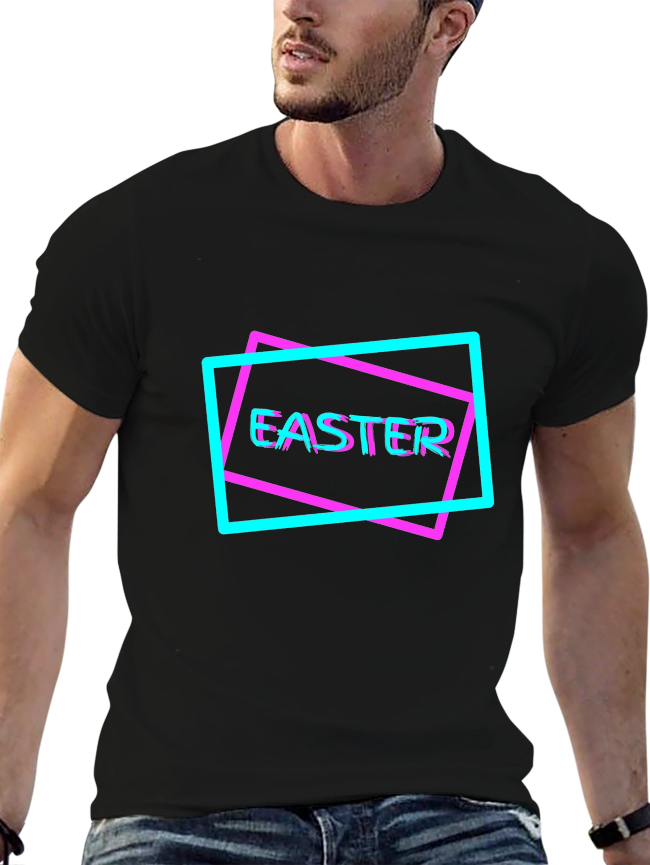 Easter Neon T-Shirt - Stylish Holiday Apparel