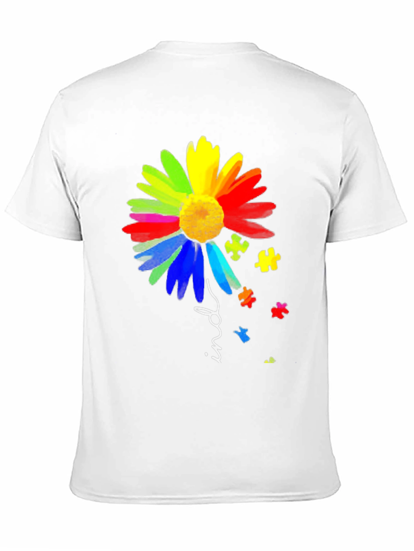 Autism Awareness Kind Flower Graphic Tee