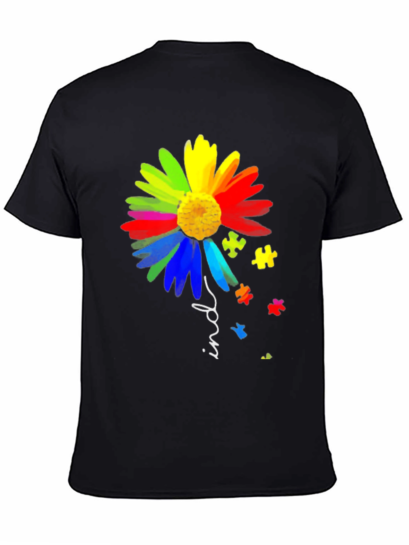 Autism Awareness Kind Flower Graphic Tee