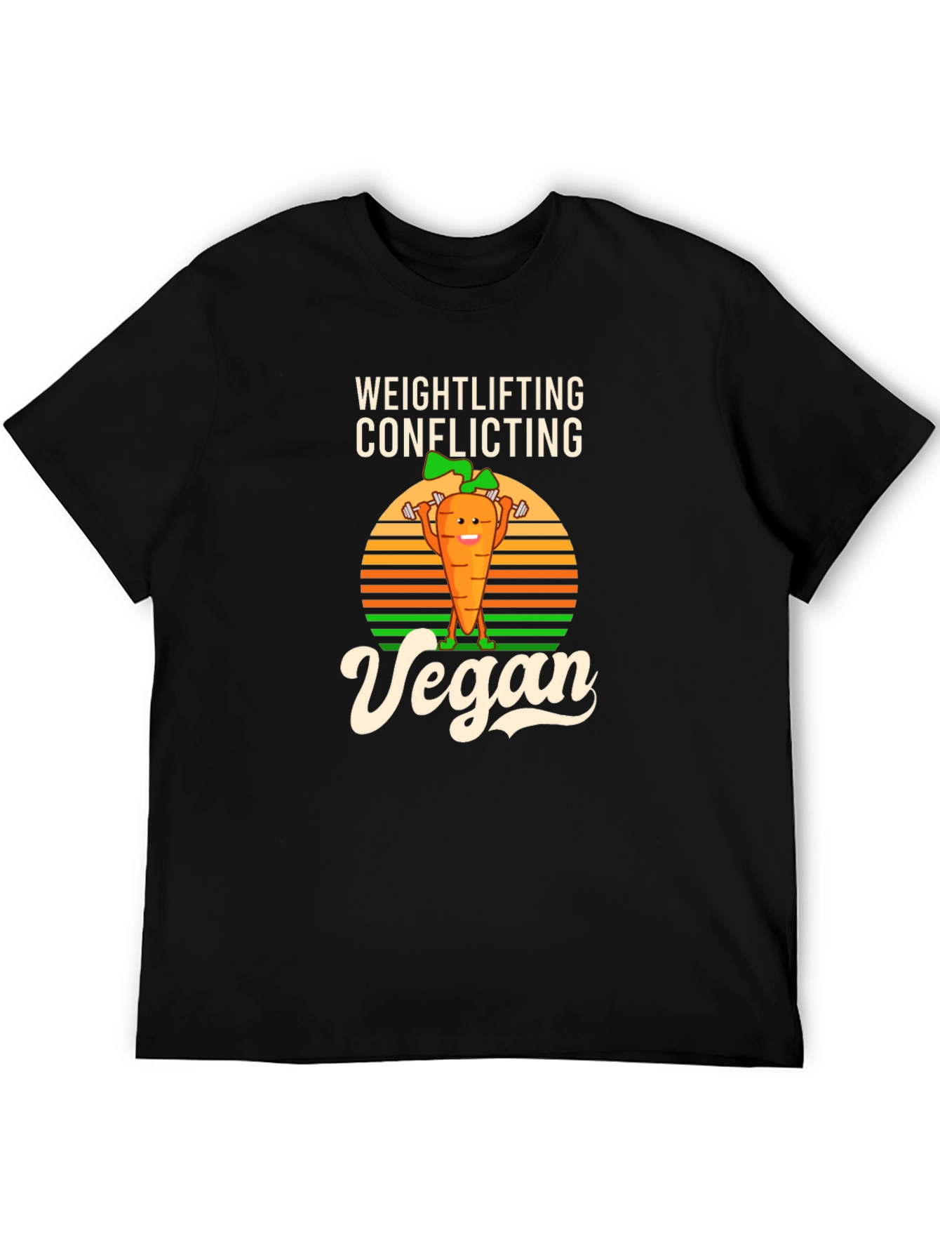 Weightlifting Conflicting Vegan Graphic Tee
