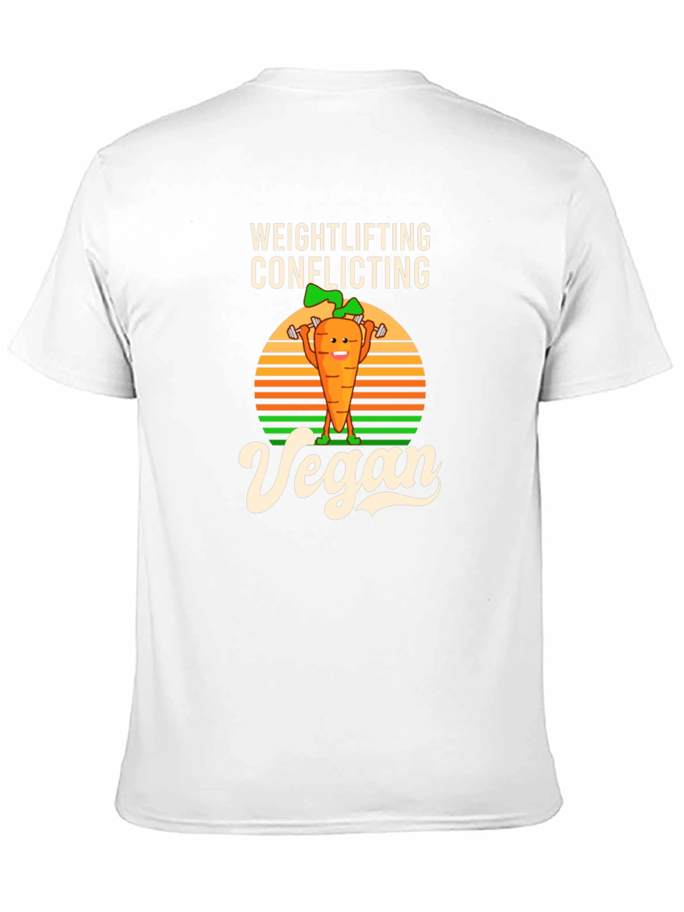 Weightlifting Conflicting Vegan Graphic Tee