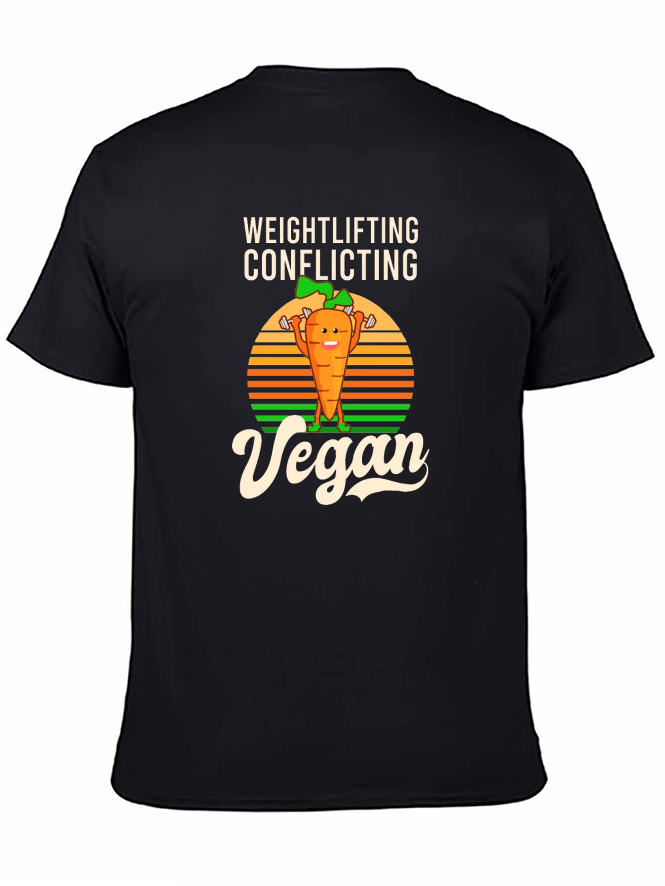 Weightlifting Conflicting Vegan Graphic Tee