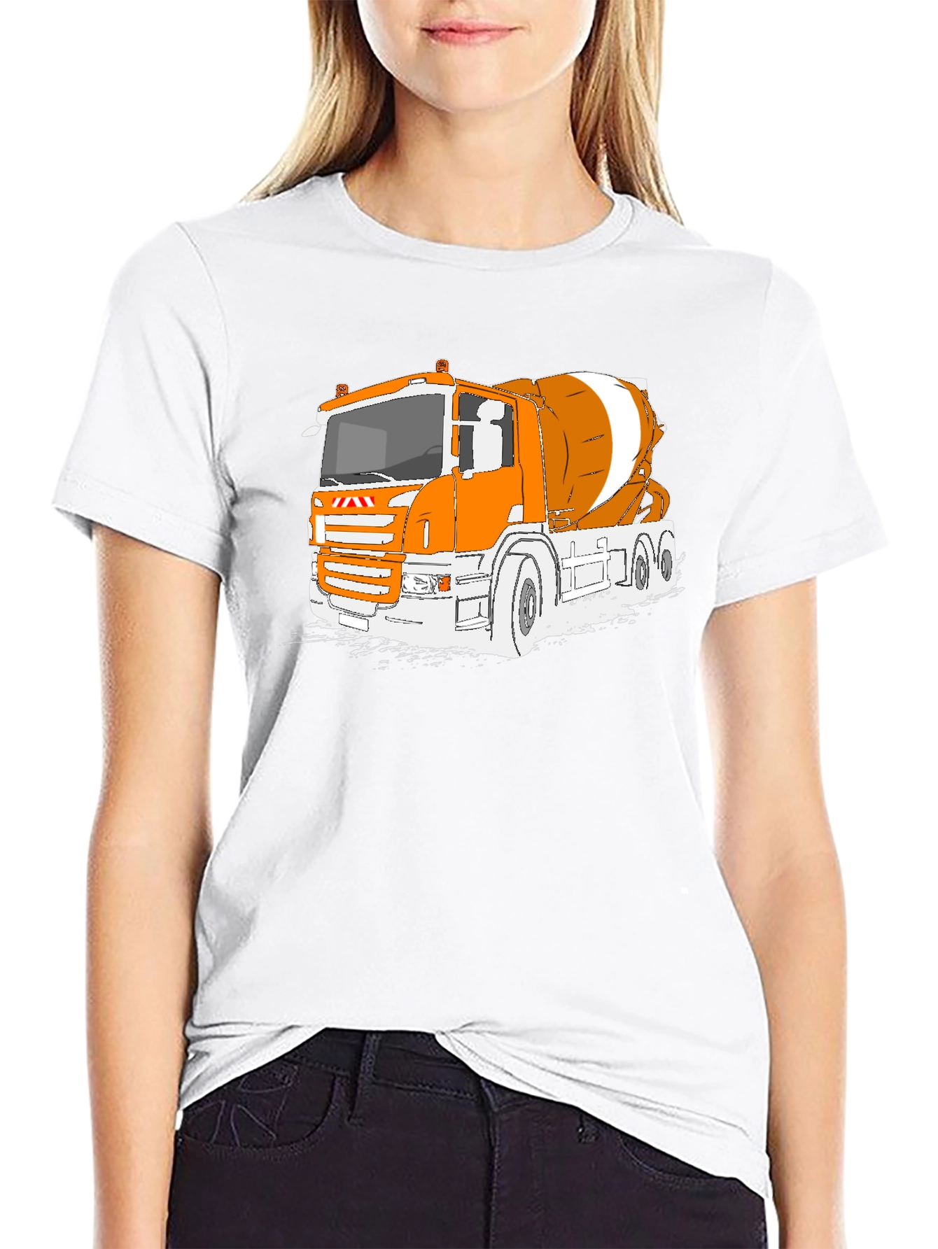 Cement Truck Graphic T-Shirt