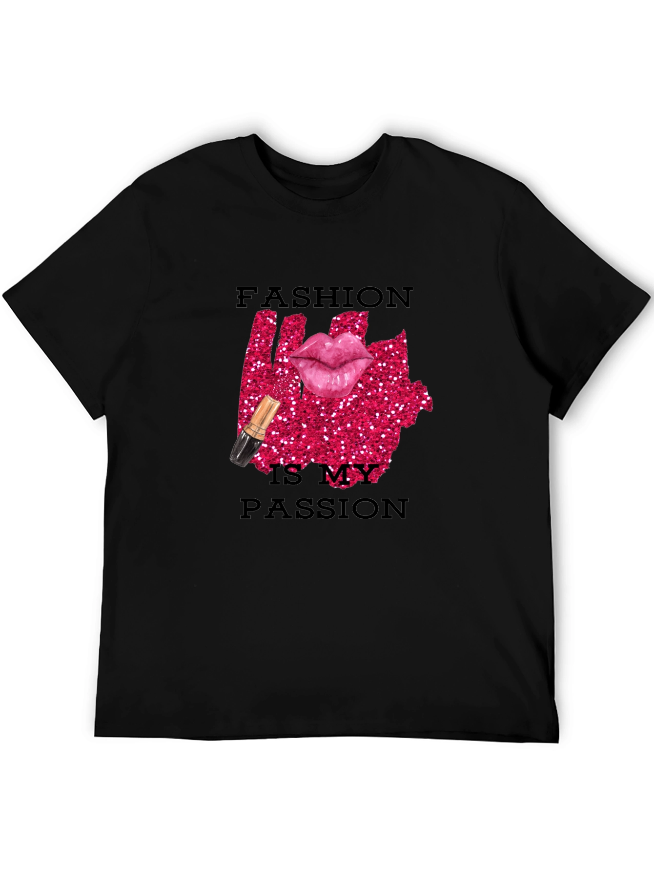 Fashion is My Passion Graphic Tee - Trendy Design