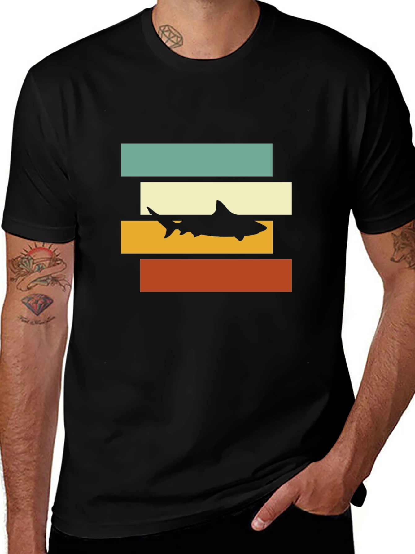 Retro Shark Tee