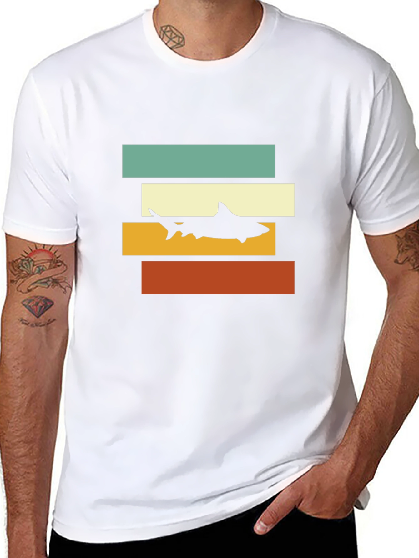 Retro Shark Tee