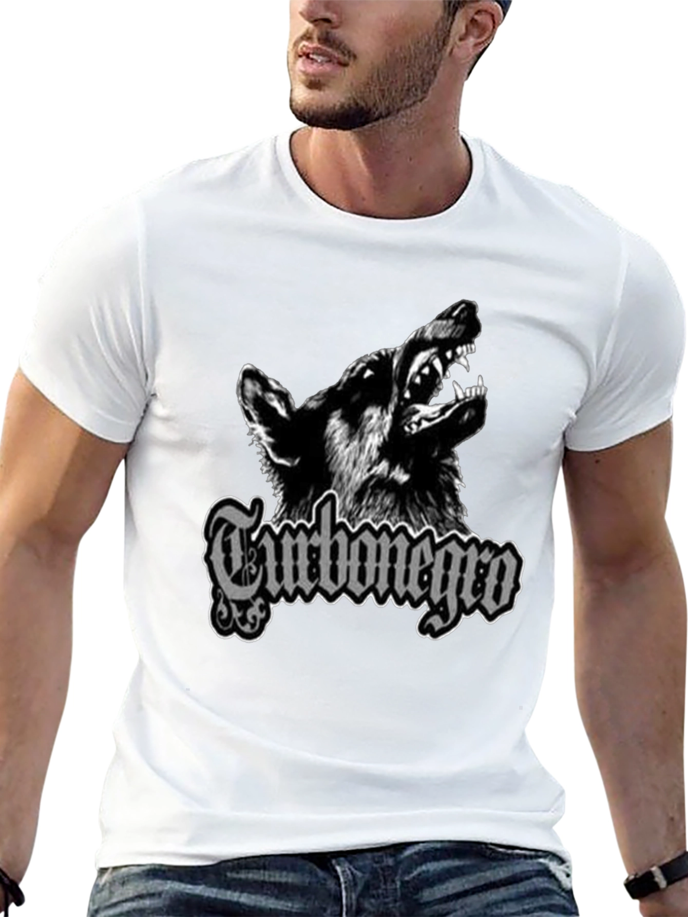 Turbonegro Wolf Graphic T-Shirt - Black