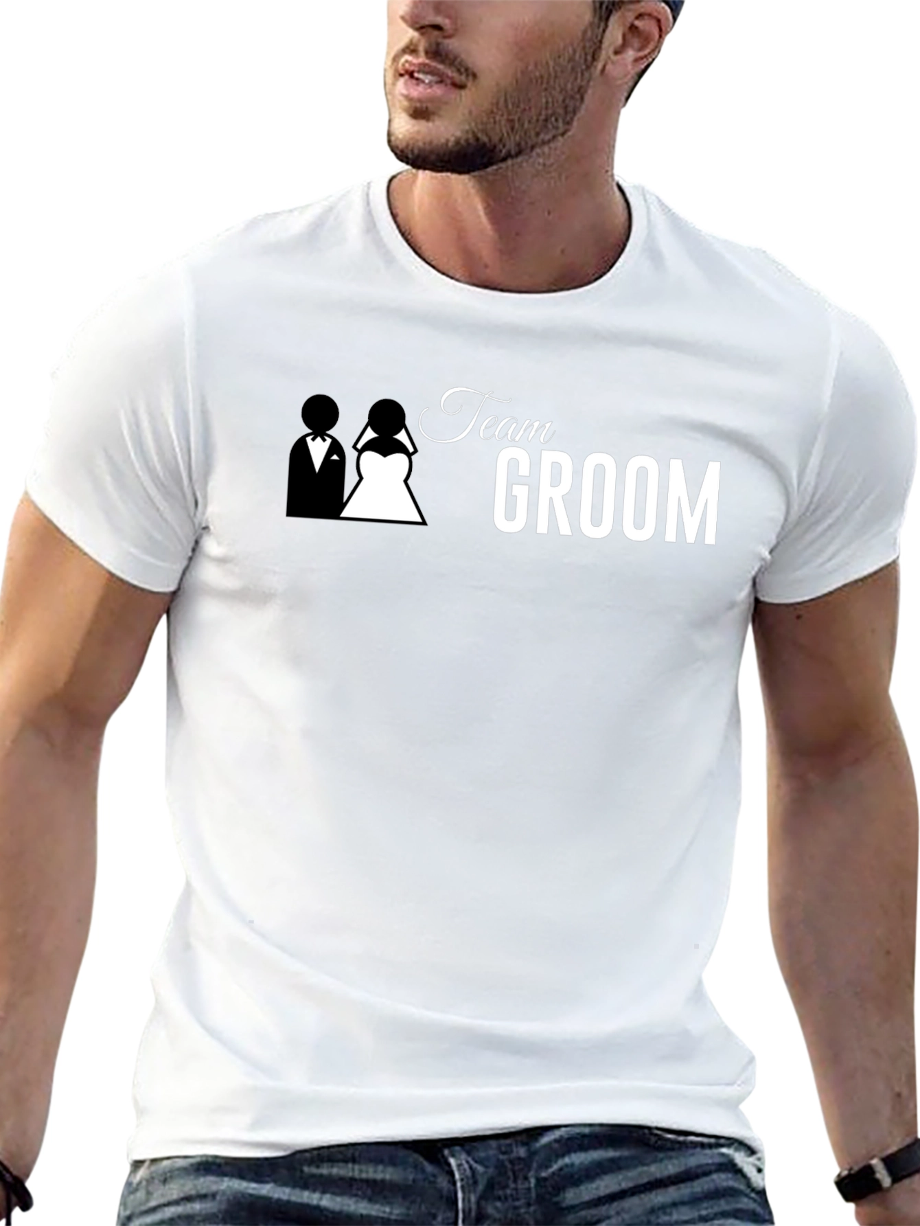 Team Groom T-Shirt - Groom Wedding Party