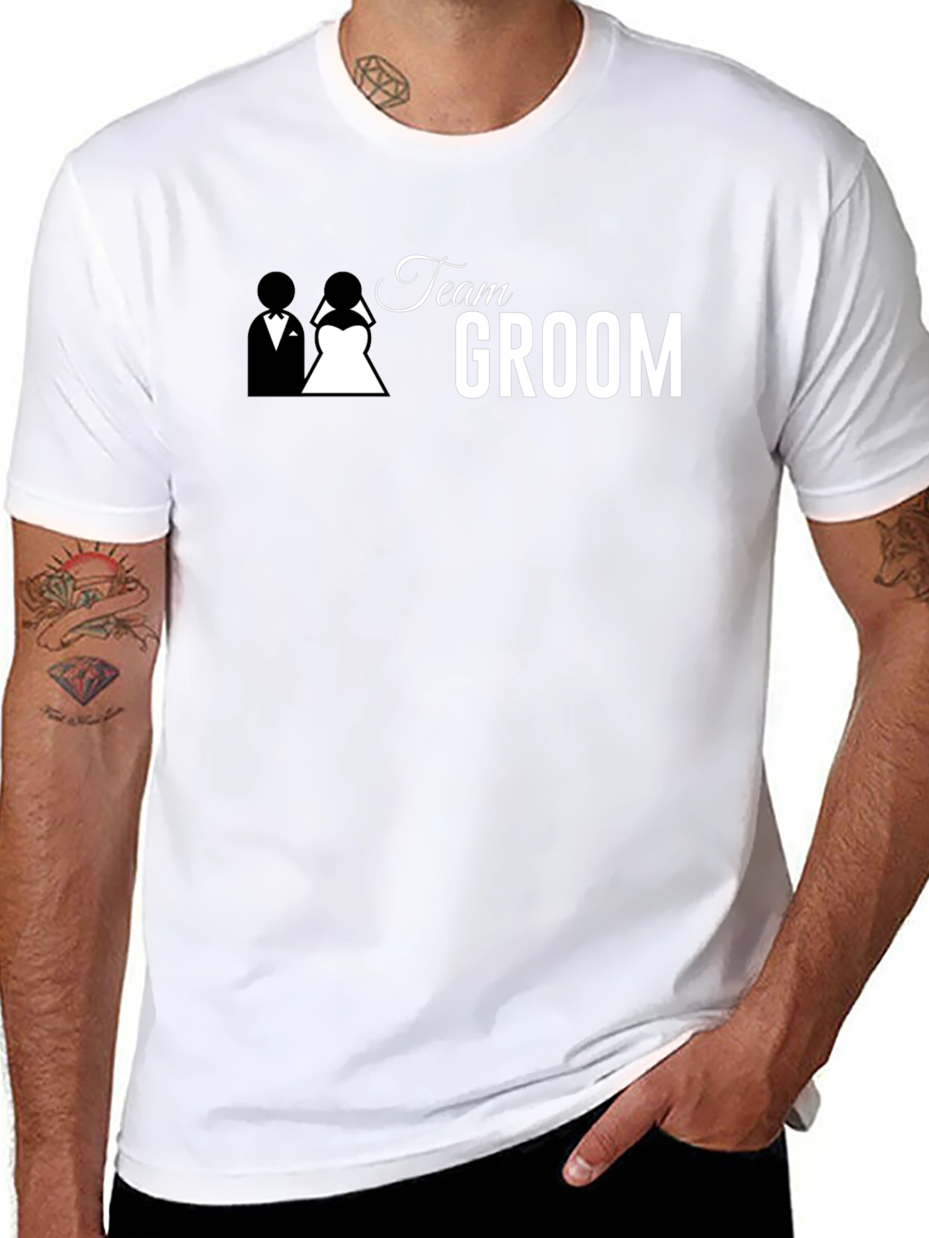 Team Groom T-Shirt - Groom Wedding Party