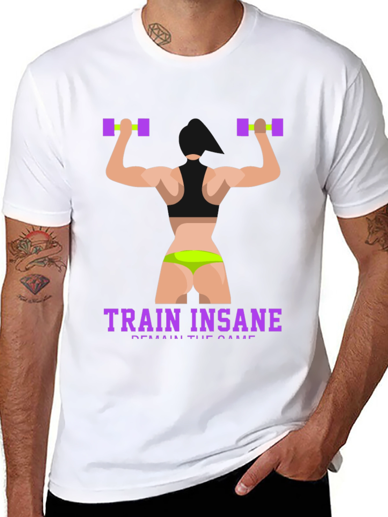 Train Insane Fitness T-Shirt