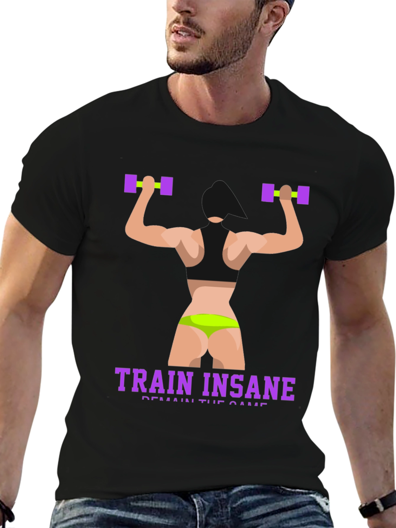 Train Insane Fitness T-Shirt