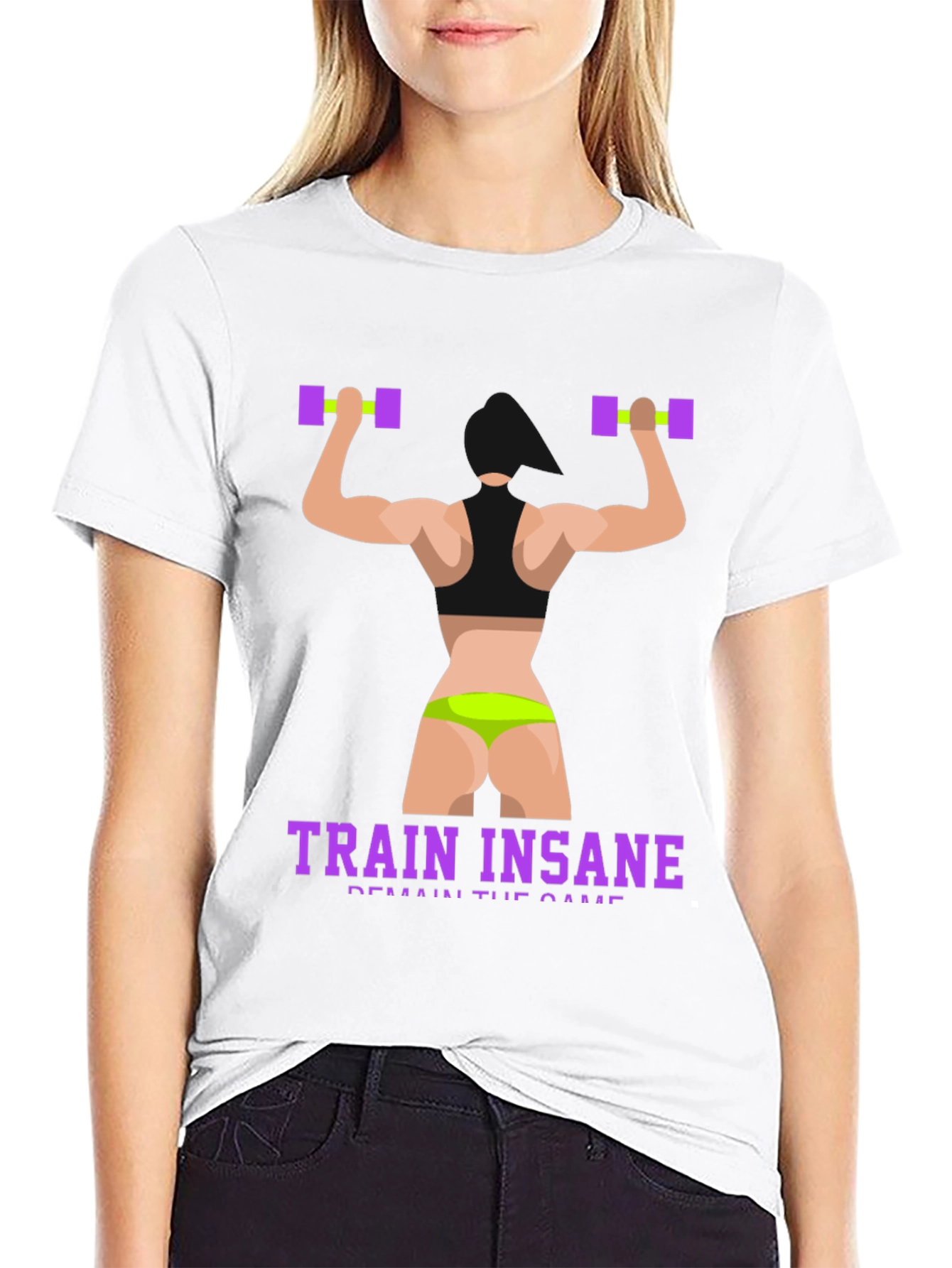 Train Insane Fitness T-Shirt
