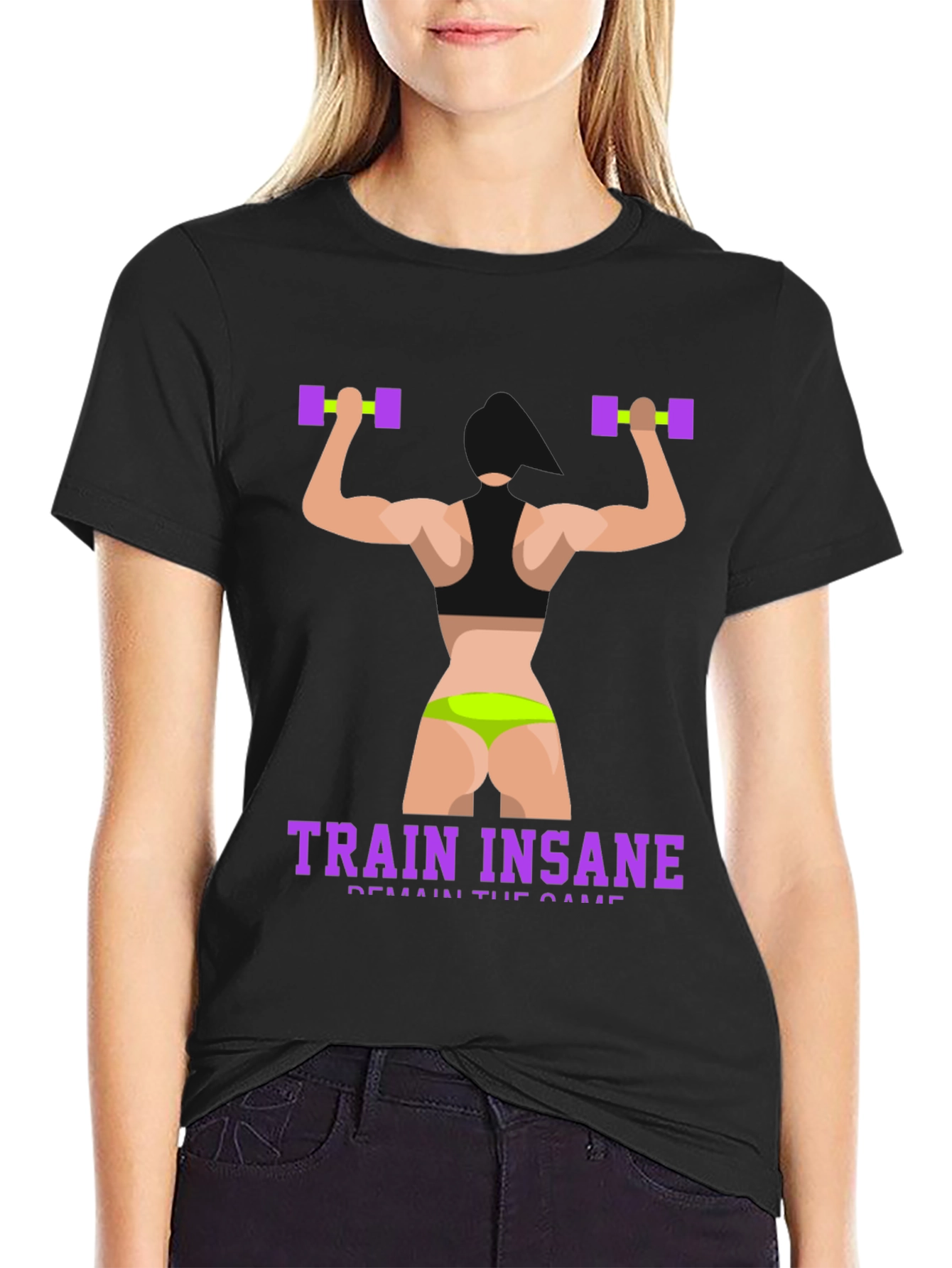 Train Insane Fitness T-Shirt