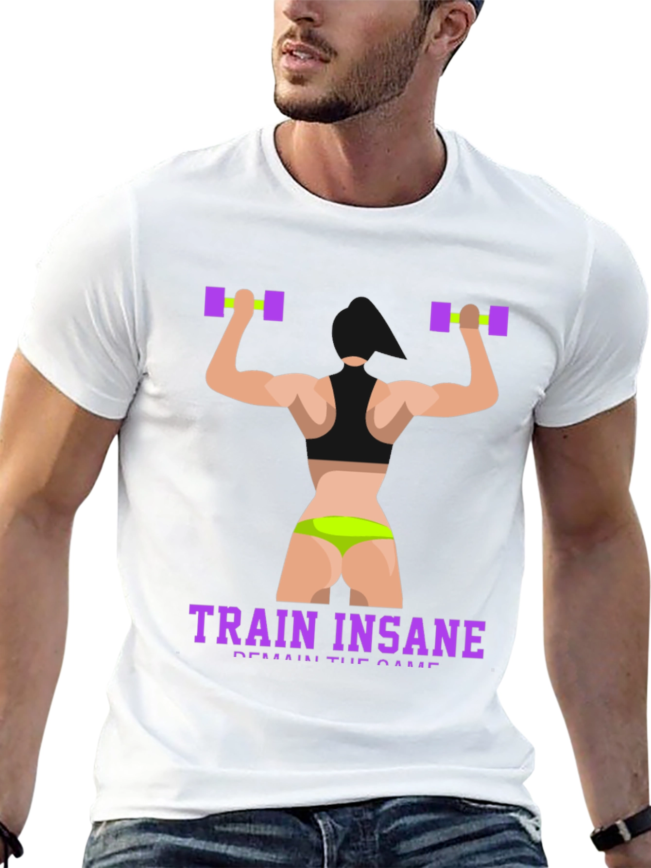 Train Insane Fitness T-Shirt