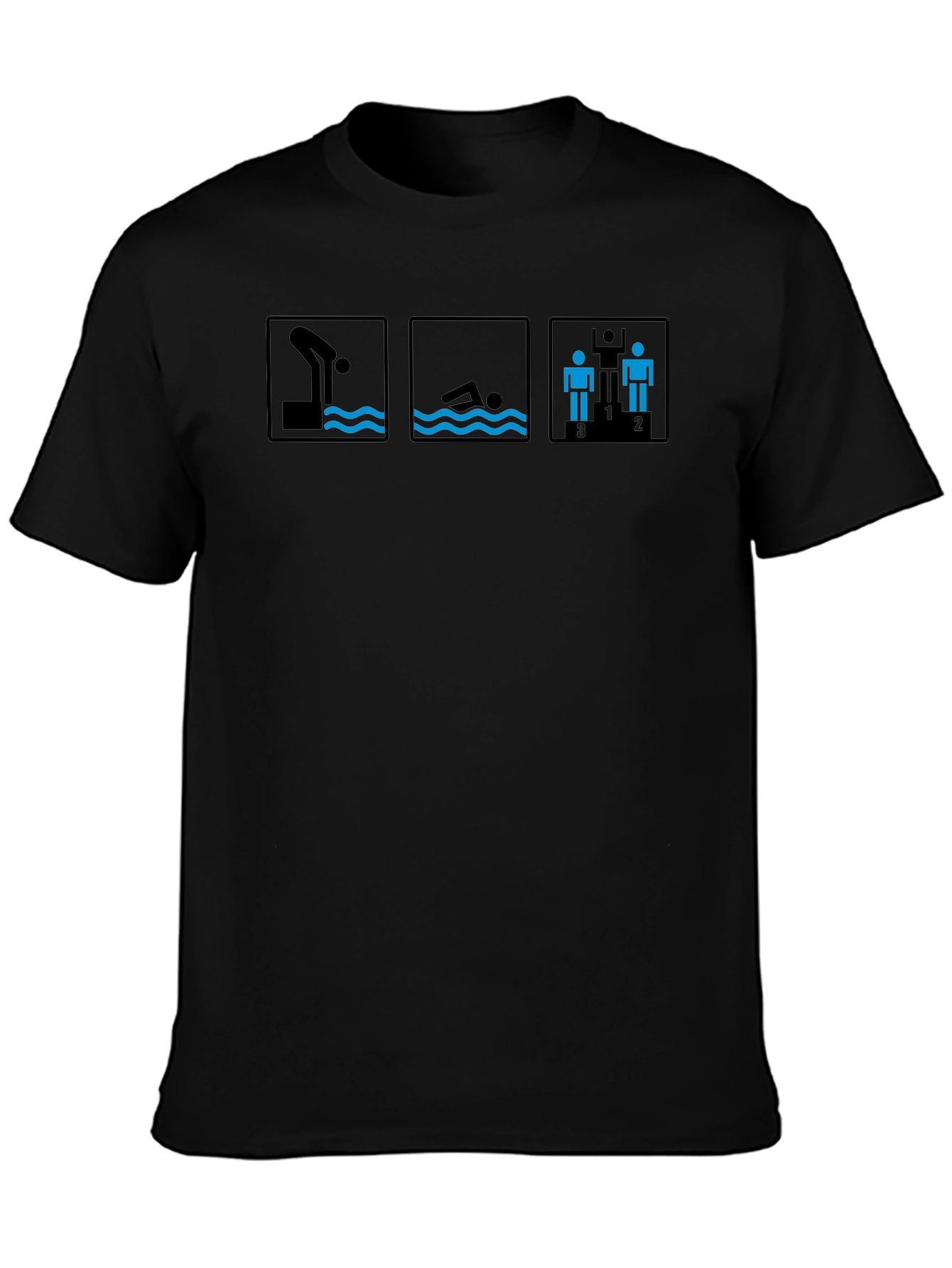 Triathlon Swim Bike Run T-Shirt