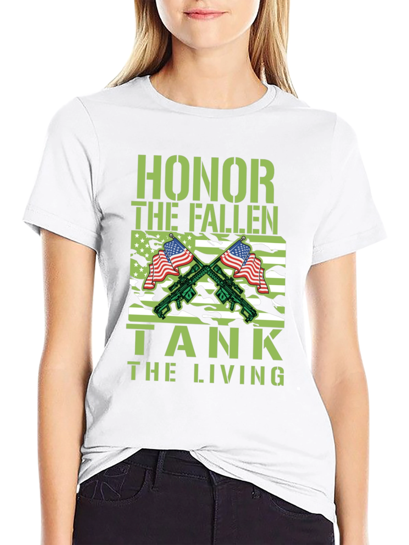 Honor The Fallen Tank The Living T-Shirt