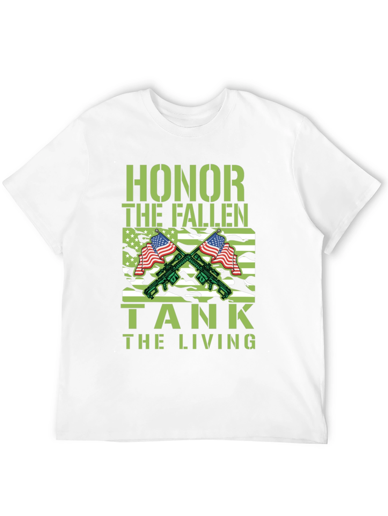 Honor The Fallen Tank The Living T-Shirt